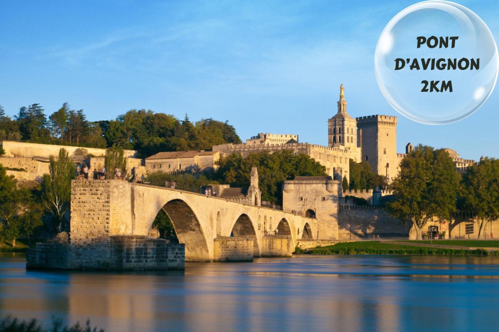 Le Cosy Du Gal, A 2 Pas Du Palais Des Papes Parking Gratuit Securise Leilighet Avignon Eksteriør bilde